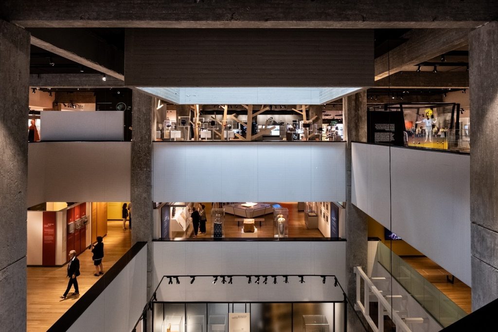 ANU Museum, the three floors. Photo: Beny Sahar