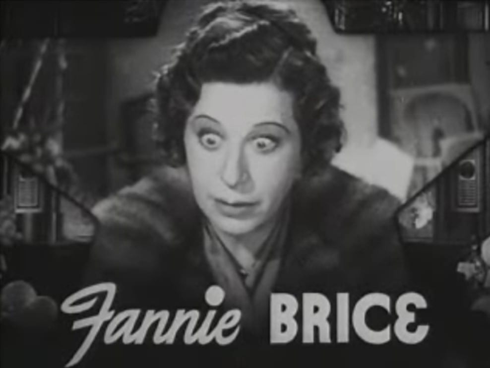 Fanny Brice on The Great Ziegfeld 1936