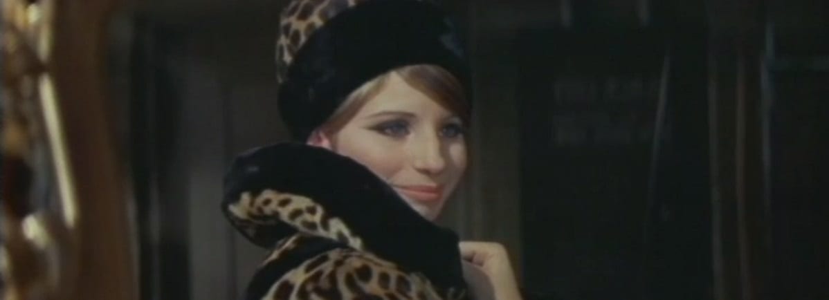 Barbra Streisand portrays Fanny Brice in the movie "Funny Girl" 1968