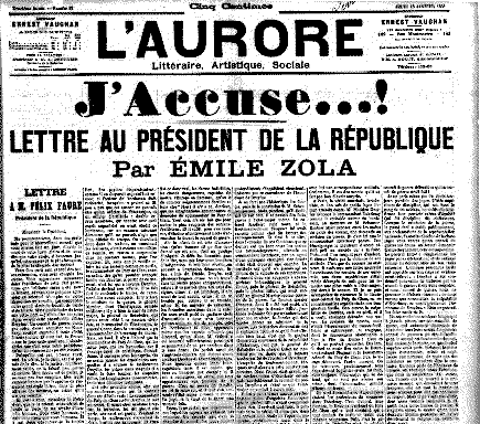 1894-1906 - Dreyfus Affair rocks French society to it’s foundation. The outbreak of Anti-Semitism influences a Viennese journalist covering the case, Theodor Herzl, to launch the Zionist movement
