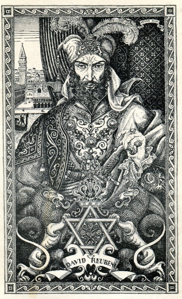 An illustration of David HaReuveni