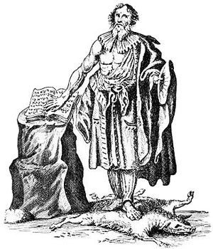 juramentum more judaico, a painting from Germany, 17th century