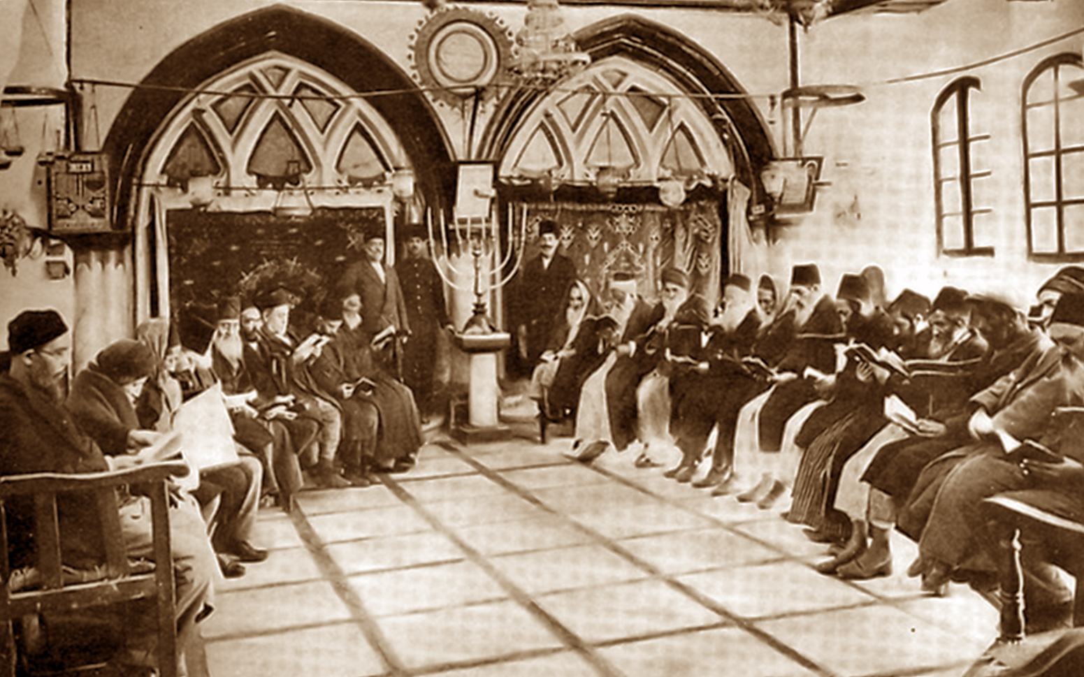 Ben Zakai Synagogue, Jerusalem, 1897