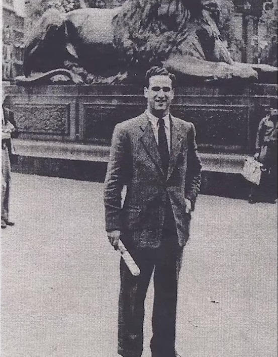 Nessim Joseph Dawood, London, 1960's (Babylonian Jewry Heritage Center)